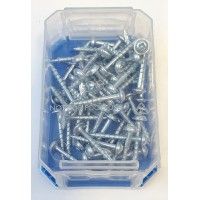 Parafusos Zinco - Rosca Grossa - 25 a 64mm Parafusos Zinco - Rosca Grossa - 25 a 64mm