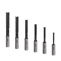 Estojo de 6 brocas de corte reto para entalhar Estojo de 6 brocas de corte reto para entalhar