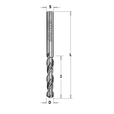 Brocas helicoidales para taladros pequeños pasantes (cortes 120°) Brocas helicoidales para taladros pequeños pasantes (cortes 120°)